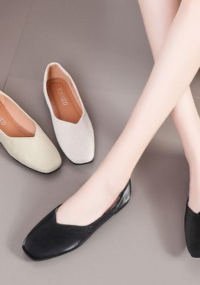 春夏季新款单鞋女鞋子低帮鞋韩版时尚学生浅口