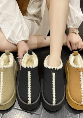 春夏季新款单鞋女鞋子低帮鞋韩版时尚学生绒面圆头