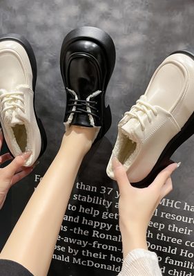 浅口鞋春夏季新款单鞋女鞋子低帮鞋韩版时尚学生圆头粗跟