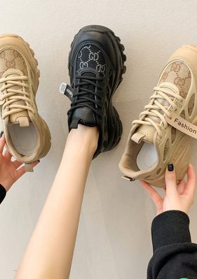 老爹鞋春夏季新款单鞋女鞋子低帮鞋韩版时尚学生圆头