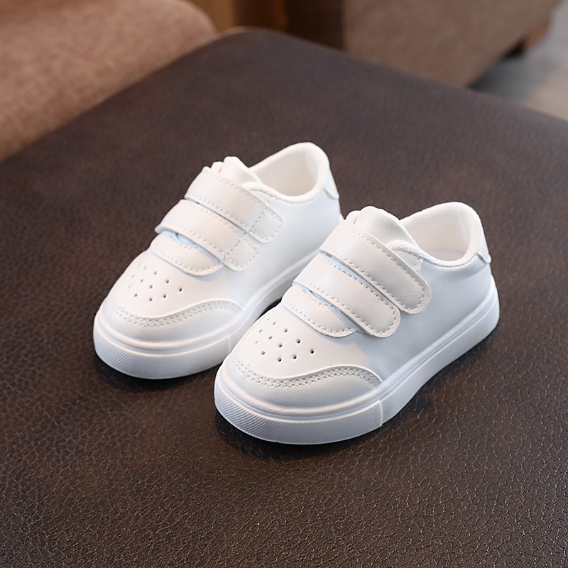 Printemps automne chaussures simples chaussures bébé blanc chaussures à semelle souple0-3Garçon garçon enfant chaussure enfant enfant enfant chaussure en cuir petite chaussure blanche
